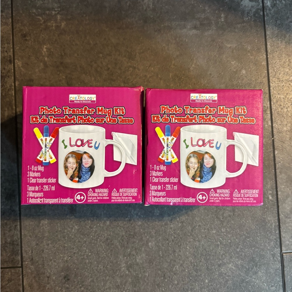 Photo Transfer Mug Kit - bundle